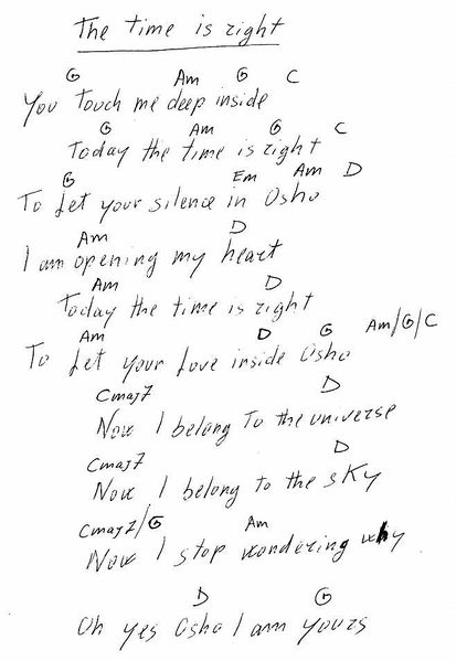 File:The Time Is Right - lyrics and chords.jpg
